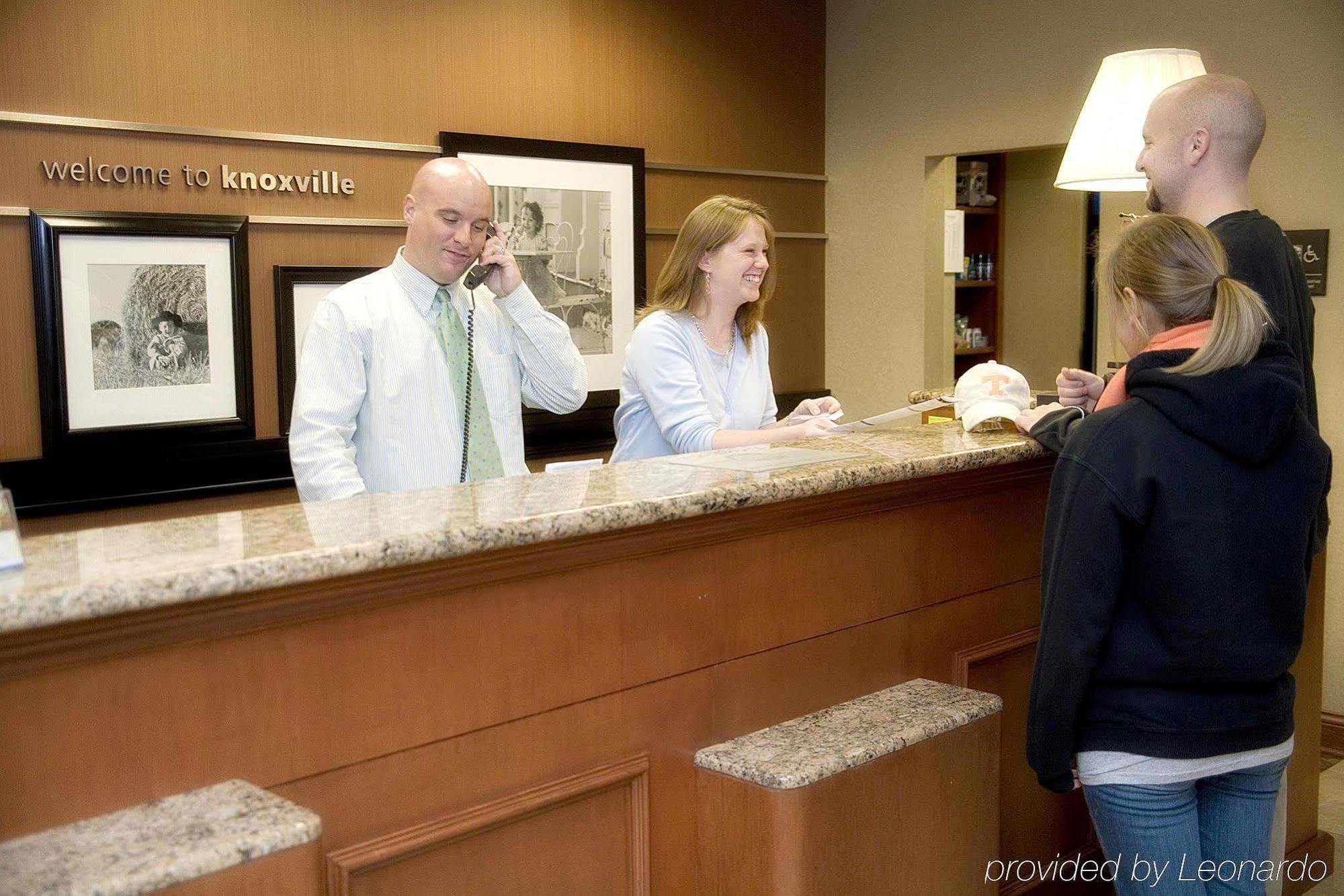 Hampton Inn & Suites Knoxville-Downtown Interiør bilde
